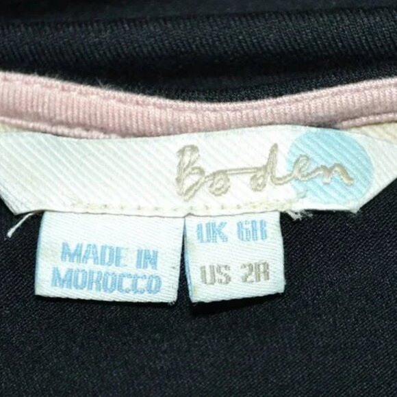 Boden Classic Sexy V-Neck Wrap Cap Short Sleeve Soft Stretchy Wrap Dress XS 2 - Picture 6 of 7